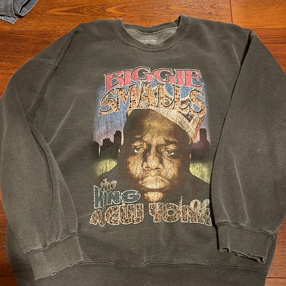 Vintage biggie smalls sweater